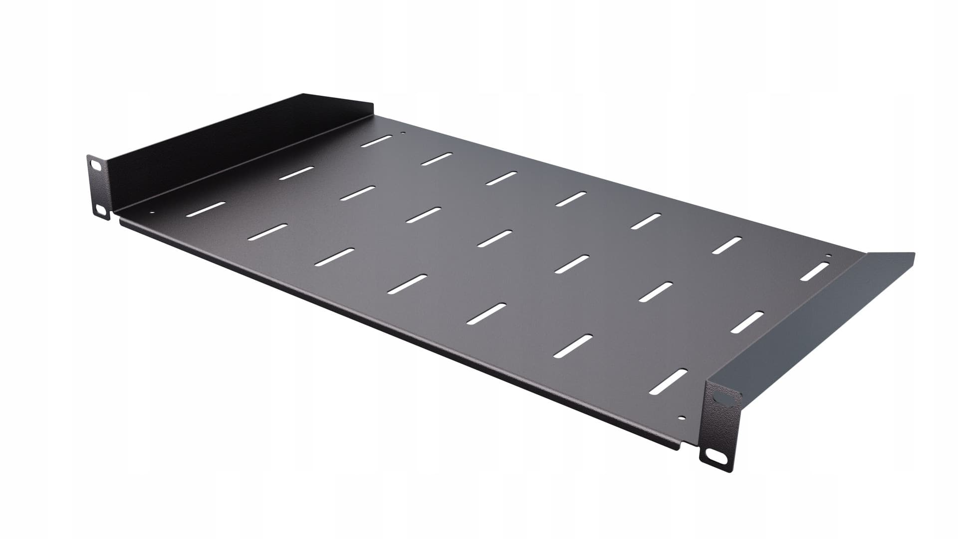Półka serwerowa 19" Equip, głębokość 60cm, 1U, czarna