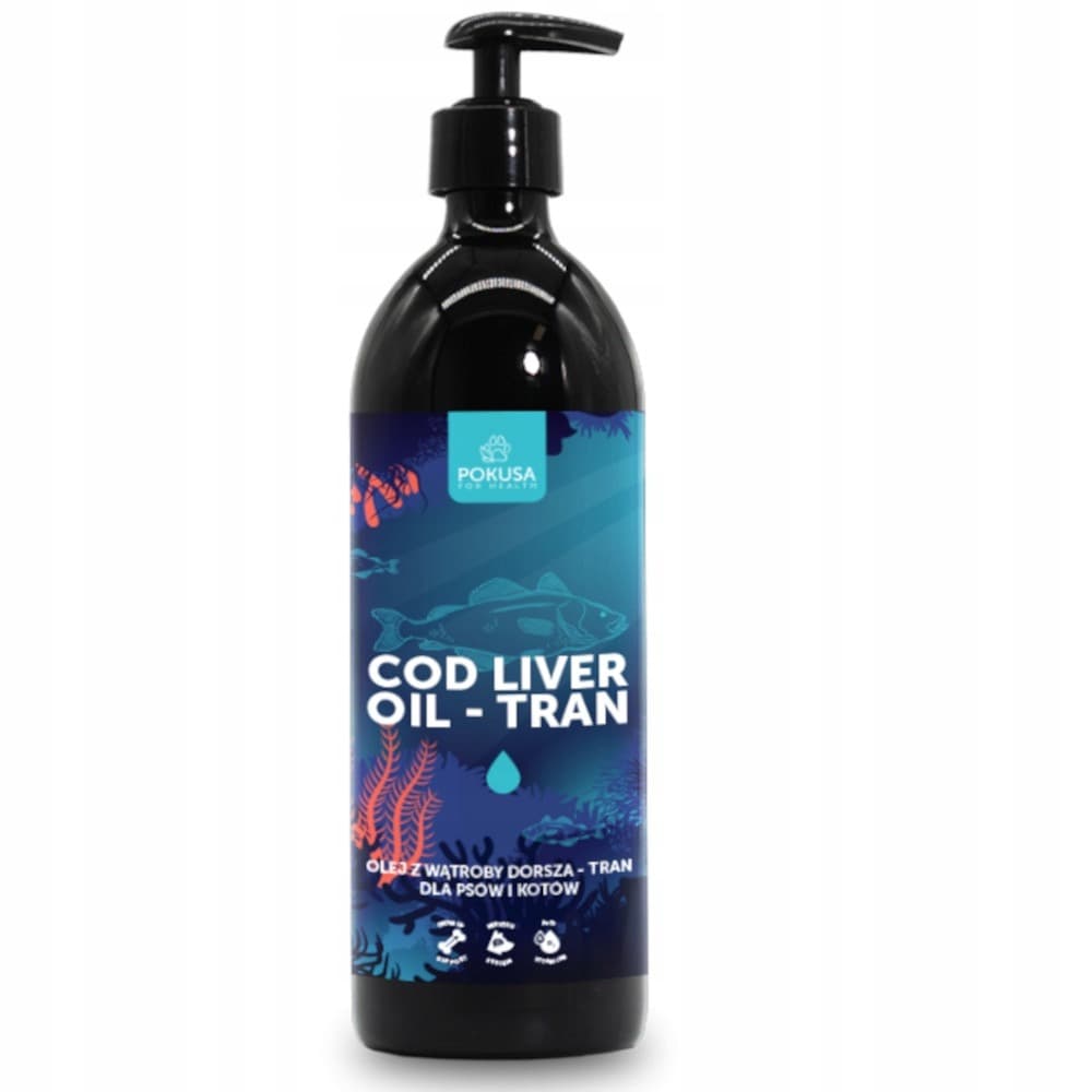 Pokusa Oceanic Line Olej z wątroby dorsza 500 ml