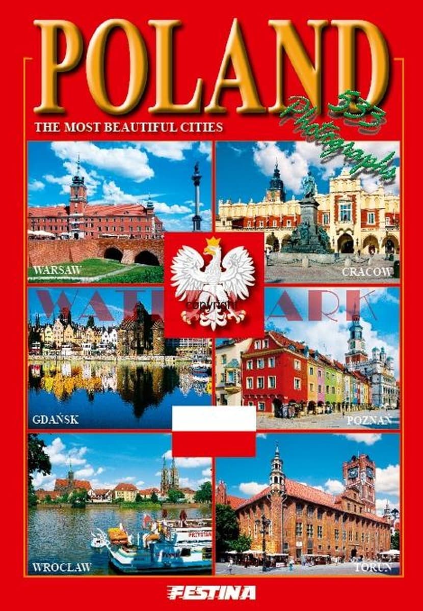 Polska najpiękniejsze miasta album przewodnik wersja polska