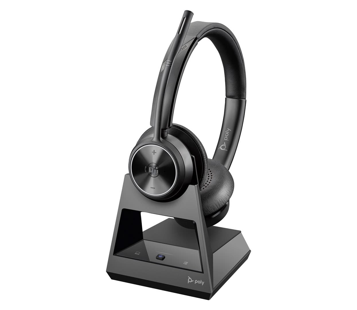Zestaw słuchawkowy DECT Poly Savi 7320-M Office Stereo 1880–1900 MHz