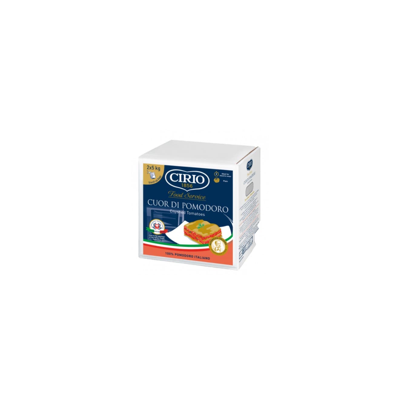 Cirio Pomidory w kawałkach 2 x 5 kg BIB