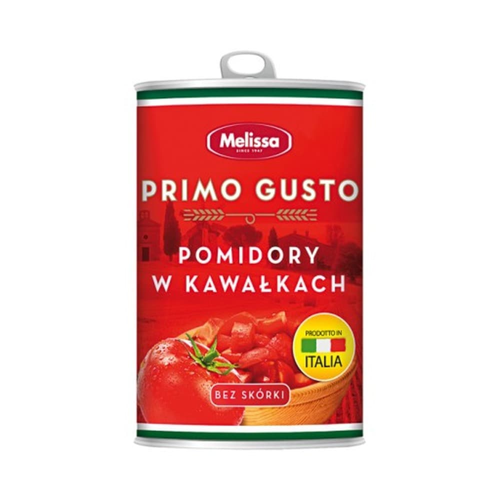 Melissa Primo Gusto Pomidory w kawałkach w puszce 400 g