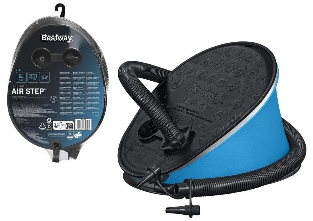 Pompka nożna Bestway 29 x 22 cm z 3 końcówkami