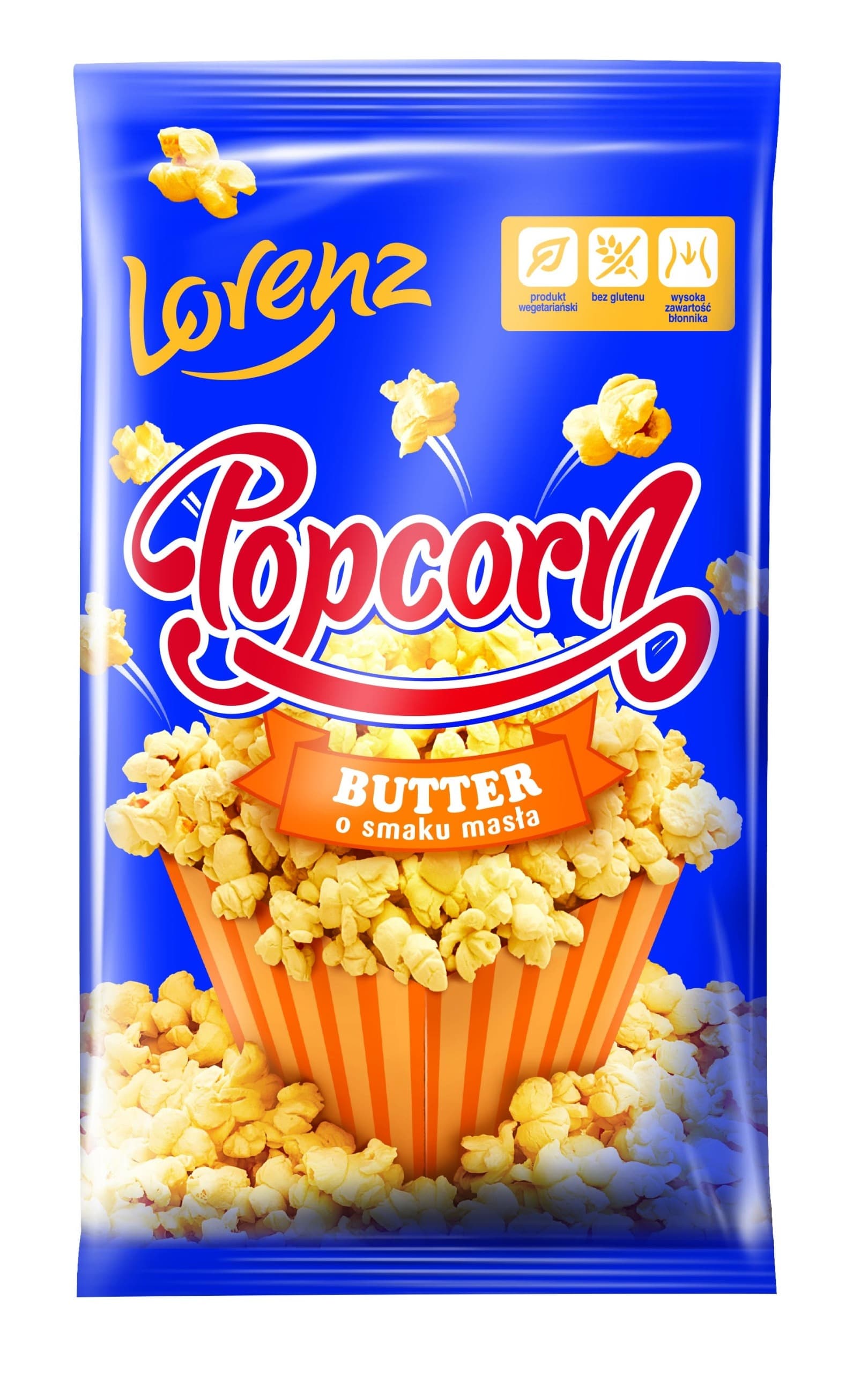 Popcorn Lorenz o smaku masła do mikrofalówki 90g