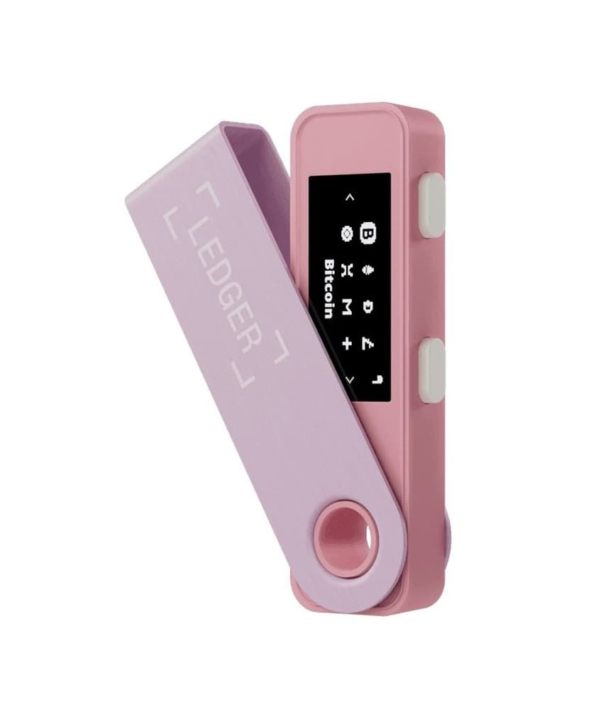 Portfel sprzętowy Ledger Nano S PLUS - Pastelowy Róż