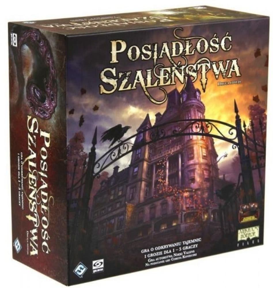 Posiadłość Szaleństwa Gra Planszowa Galakta Edycja 2