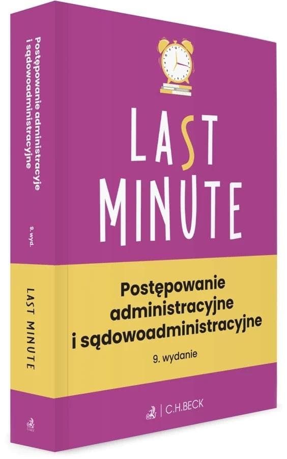 Postępowanie administracyjne i sądowoadministracyjne wyd. 9 - praca zbiorowa
