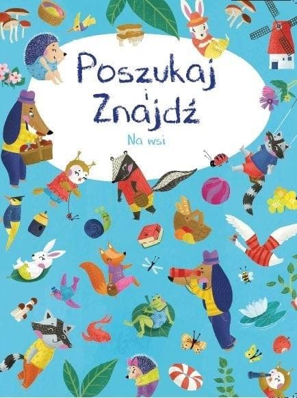 Poszukaj i znajdź. Na wsi - książka dla dzieci 268x364 mm