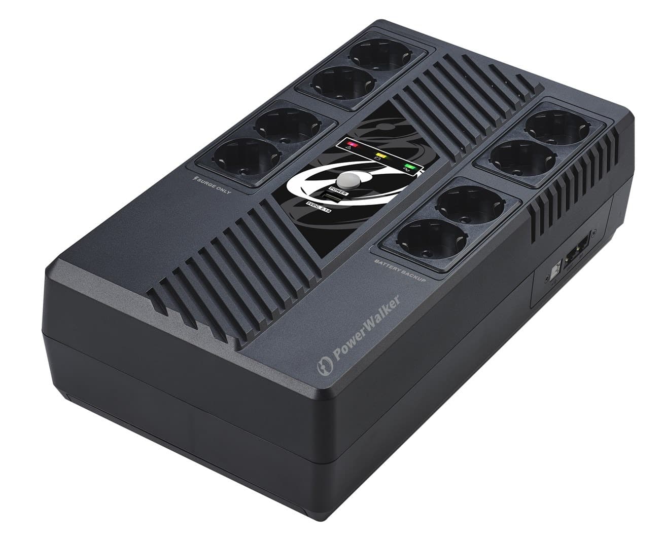 Power Walker UPS Line-Interactive VI 800 MS FR 8x French, RJ45, USB HID