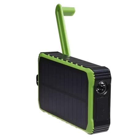 Powerbank solarny Denver PSO-10012 10000 mAh z dynamem na korbkę