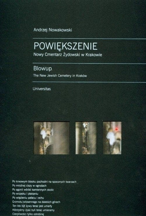 Powiększenie Nowy cmentarz żydowski w Krakowie Andrzej Nowakowski