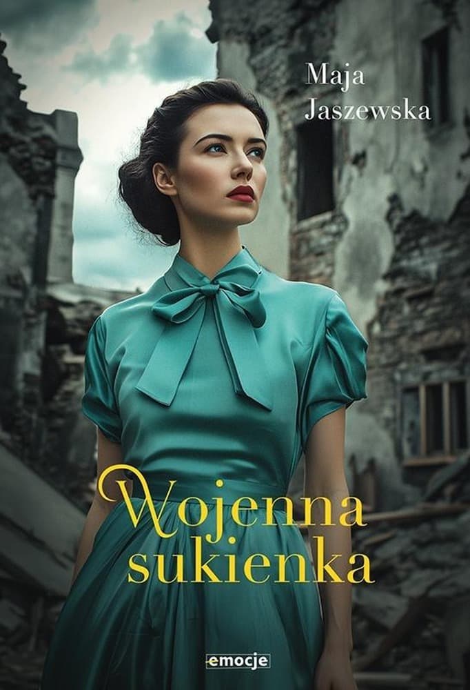 Powieść historyczna Wojenna sukienka Maja Jaszewska 336 stron
