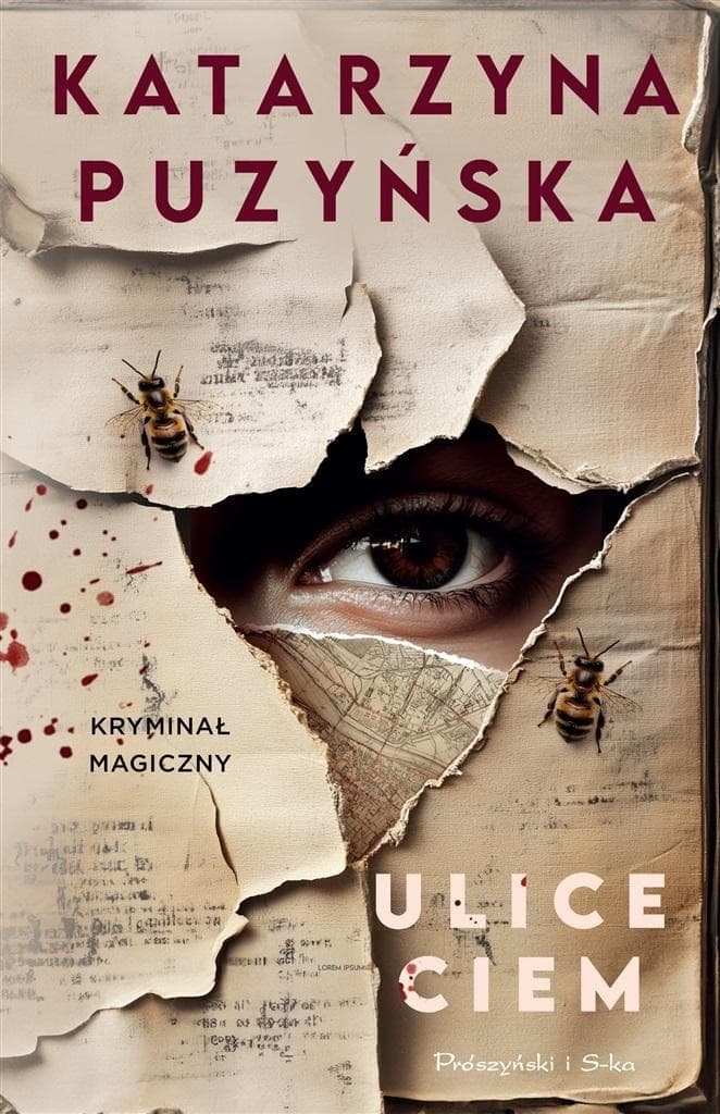 Powieść kryminalna Ulice ciem Prószyński i S-ka 520 stron