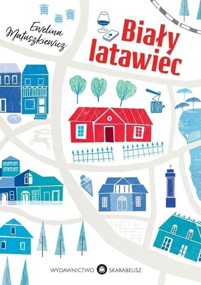 Powieść obyczajowa Biały Latawiec Skarabeusz 320 stron