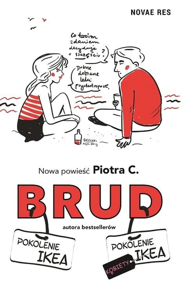 Powieść obyczajowa Brud wydanie kieszonkowe Piotr C.