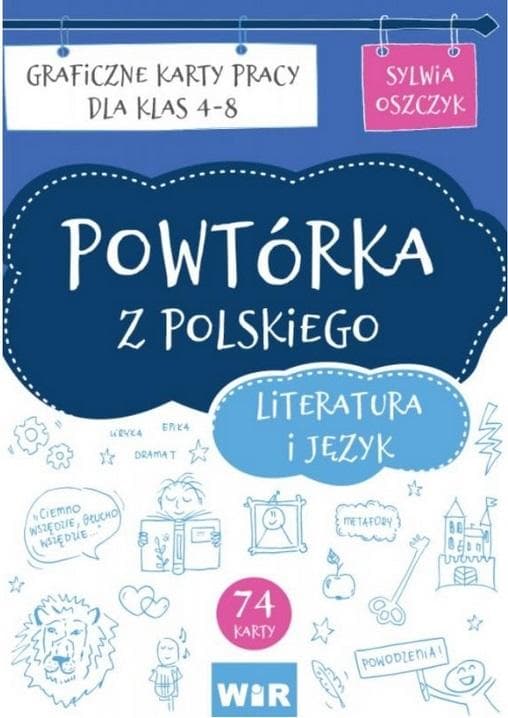 Graficzne Karty Pracy Język Polski dla Klas 4-8
