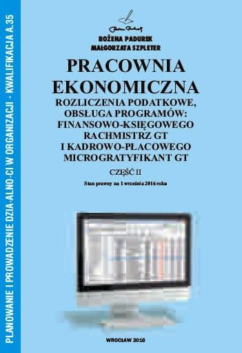 Pracownia Ekonomiczna ćwiczenia. Część 2. Rozliczenia podatkowe