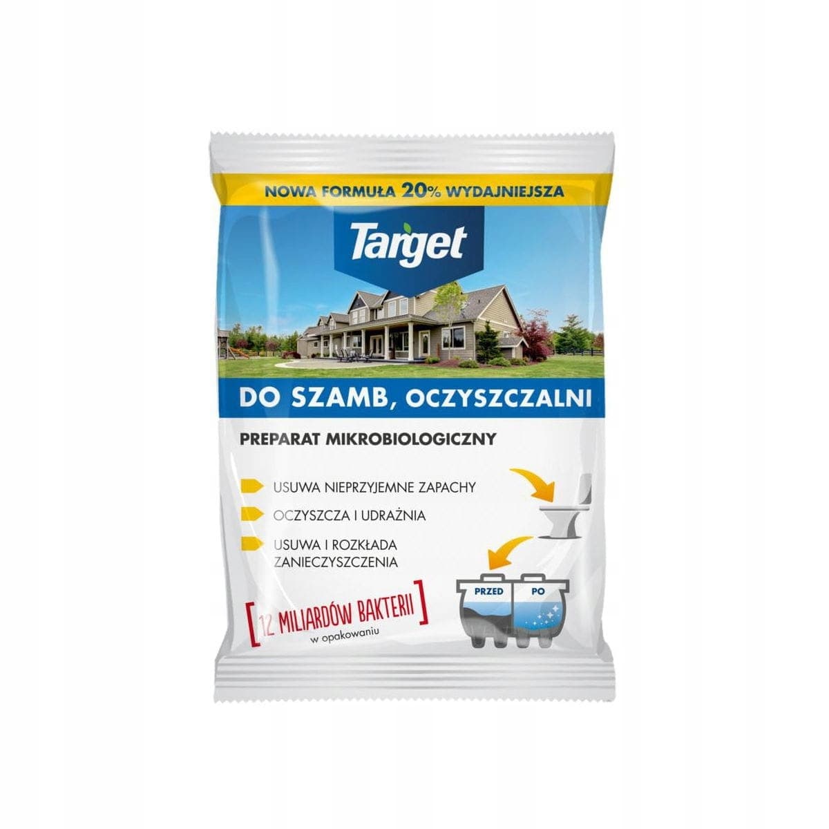 Preparat do szamb i oczyszczalni TARGET 120g