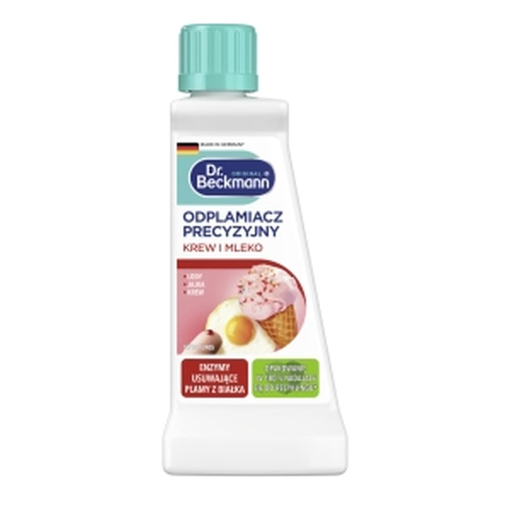 Preparat do usuwania plam z krwi i mleka Dr. Beckmann 50 ml