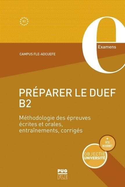 Préparer le DUEF B2 Méthodologie des épreuves - podręcznik do francuskiego
