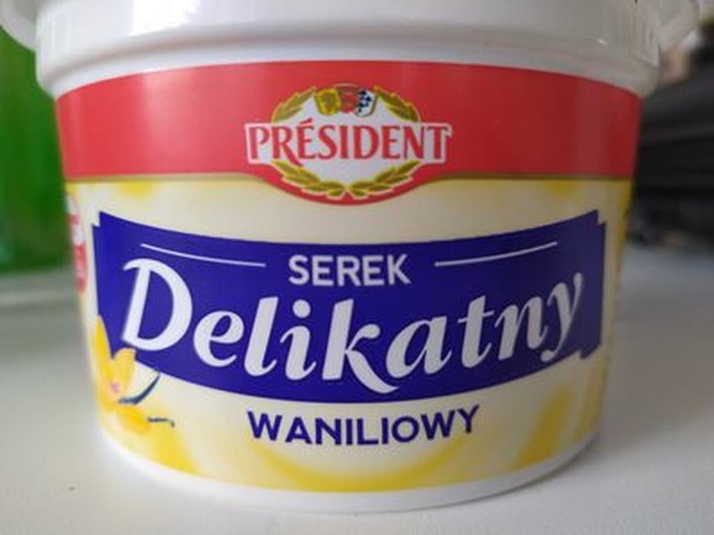 President Serek waniliowy 400g