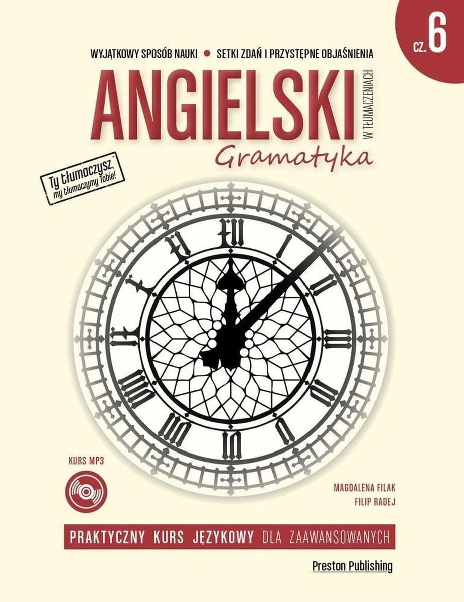 Preston Publishing Angielski w tłumaczeniach - Gramatyka 6, wyd. 3 - Poziom C1-C2