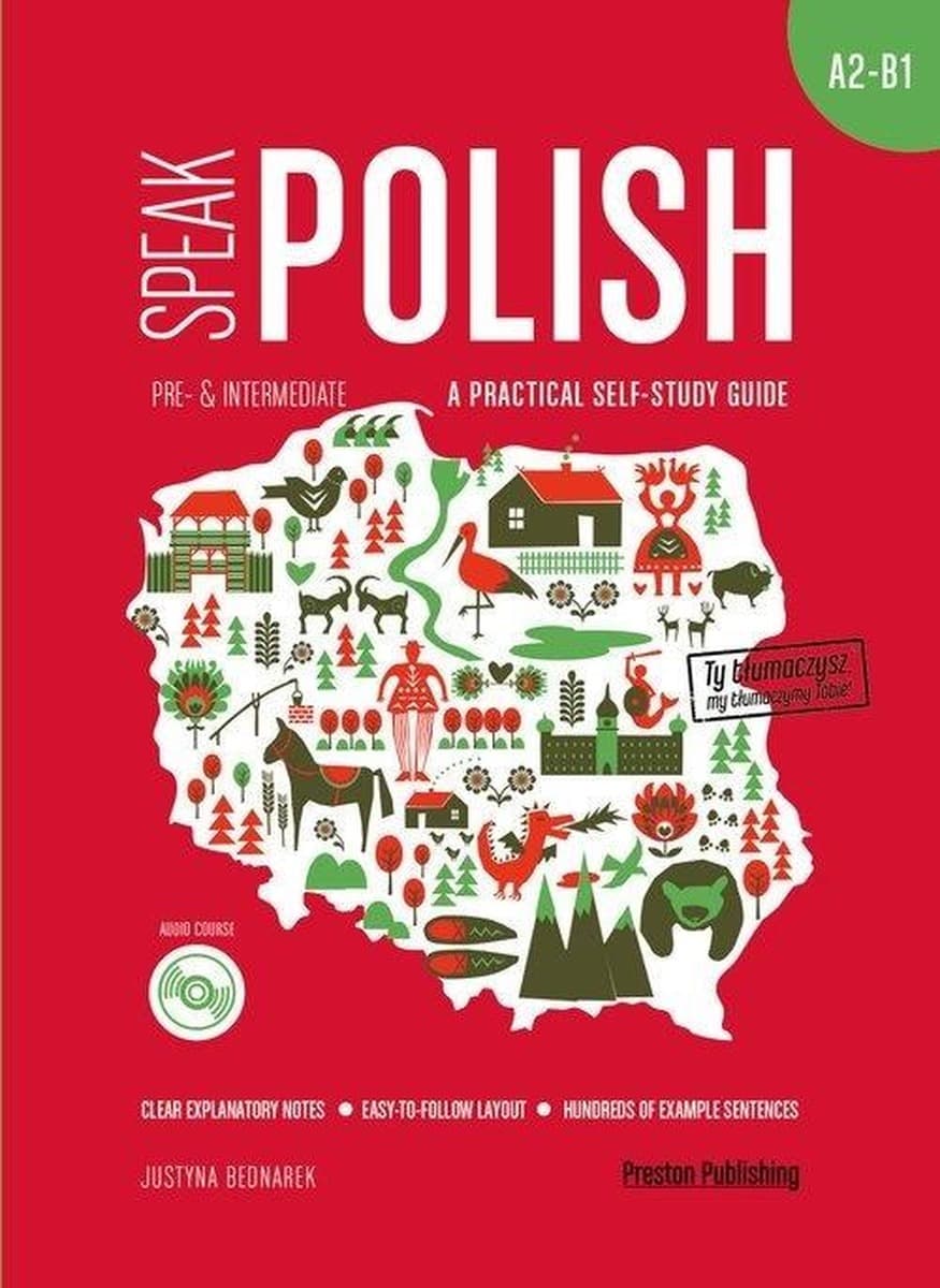 Preston Publishing Polski A2-B1 podręcznik i kurs audio