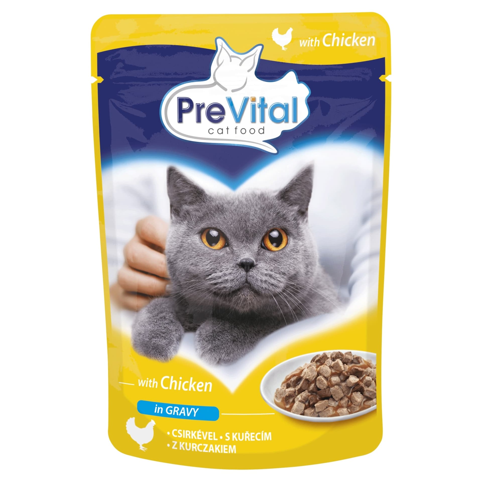 PreVital Kurczak w sosie dla kotów 100 g