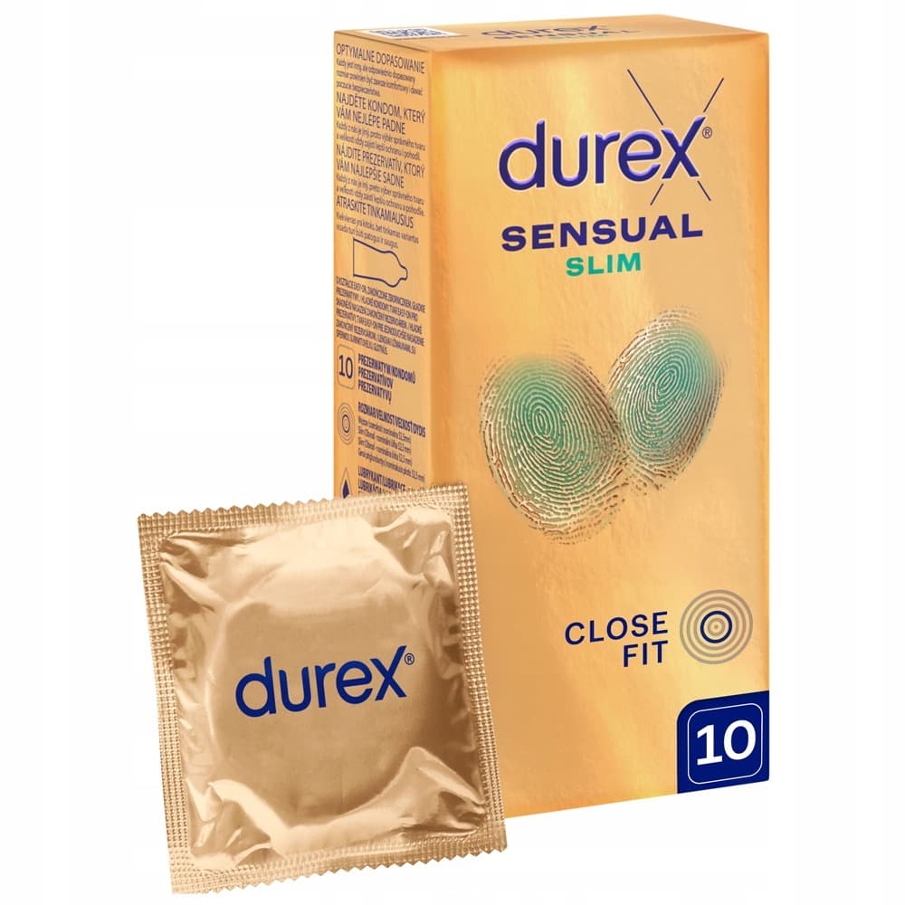 Durex Sensual Slim 10 szt