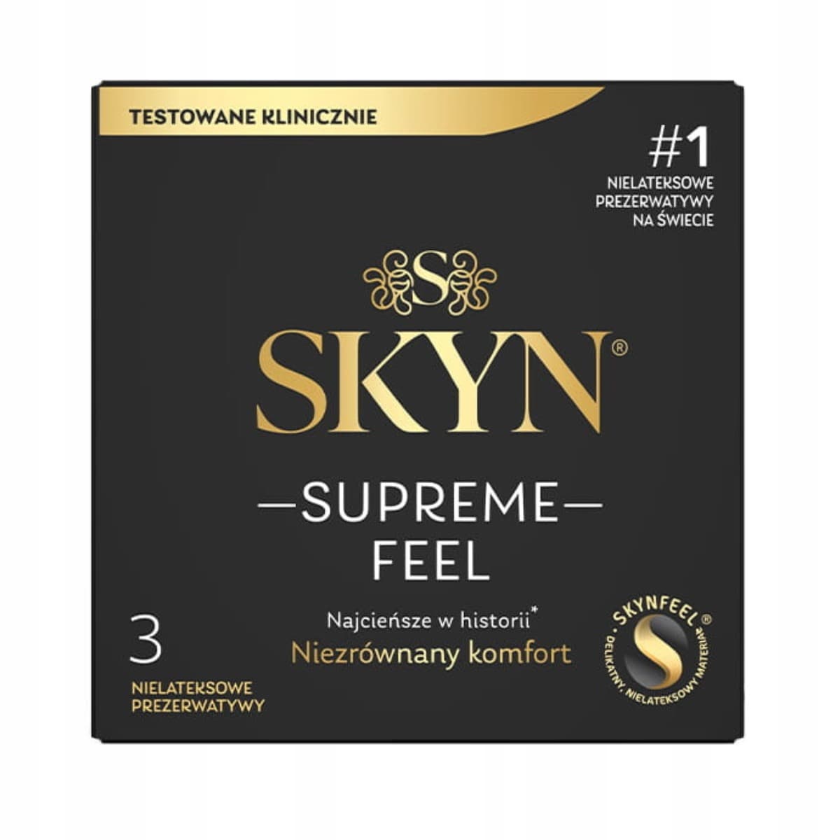 Prezerwatywy Skyn Supreme Feel 3 sztuki