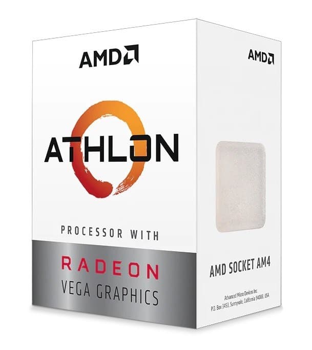 Procesor AMD Athlon 3000G - 2 rdzenie, 4 wątki, 3.5 GHz