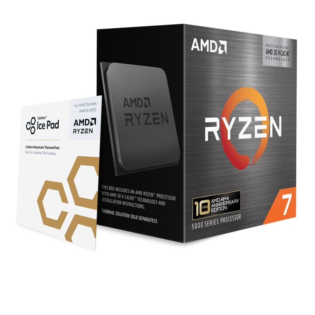 R- Procesor AMD Ryzen 7 5800X3D 8-rdzeniowy 4,5 GHz BOX