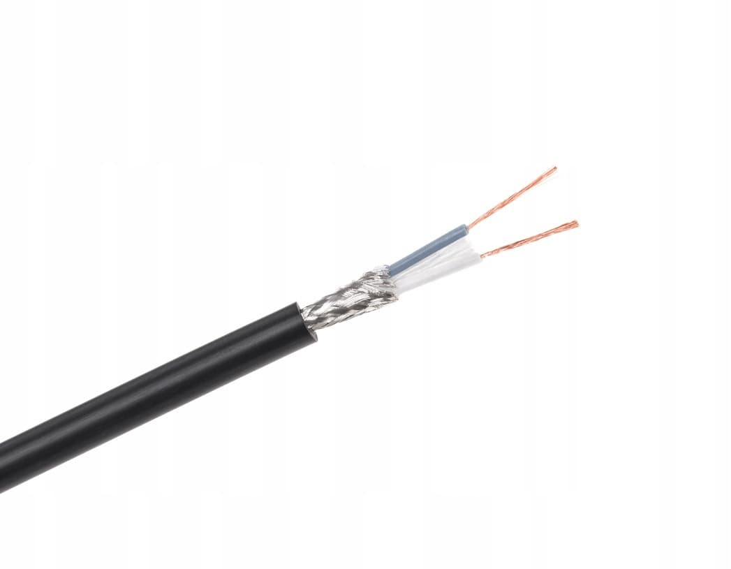 Profesjonalny kabel mikrofonowy stereo 6mm