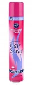 Touch Profesjonalny lakier do włosów 400 ml