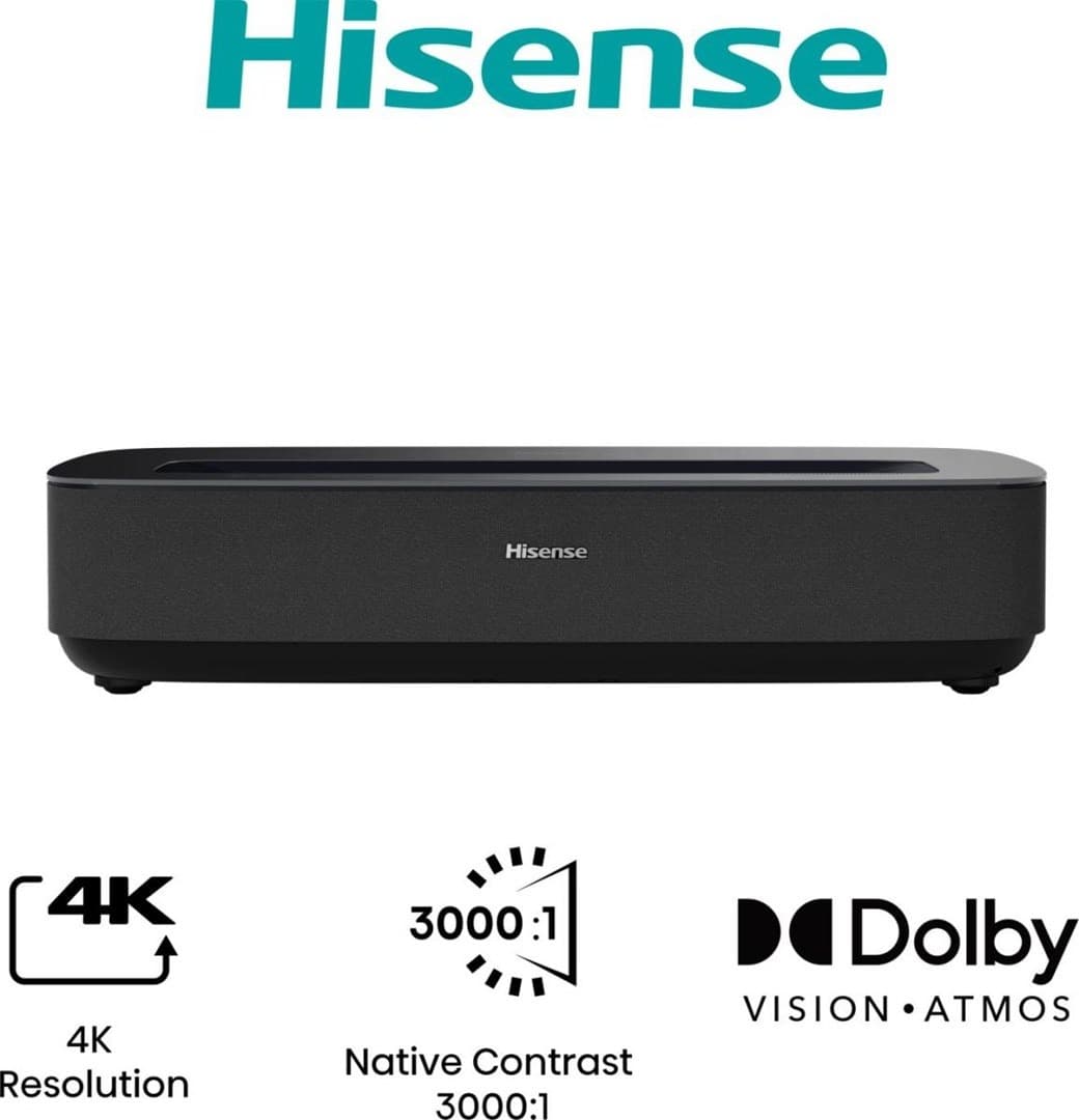 Projektor Hisense PL1SE Ultra-Short-Throw 4K UHD 2100 ANSI Lumen DLP