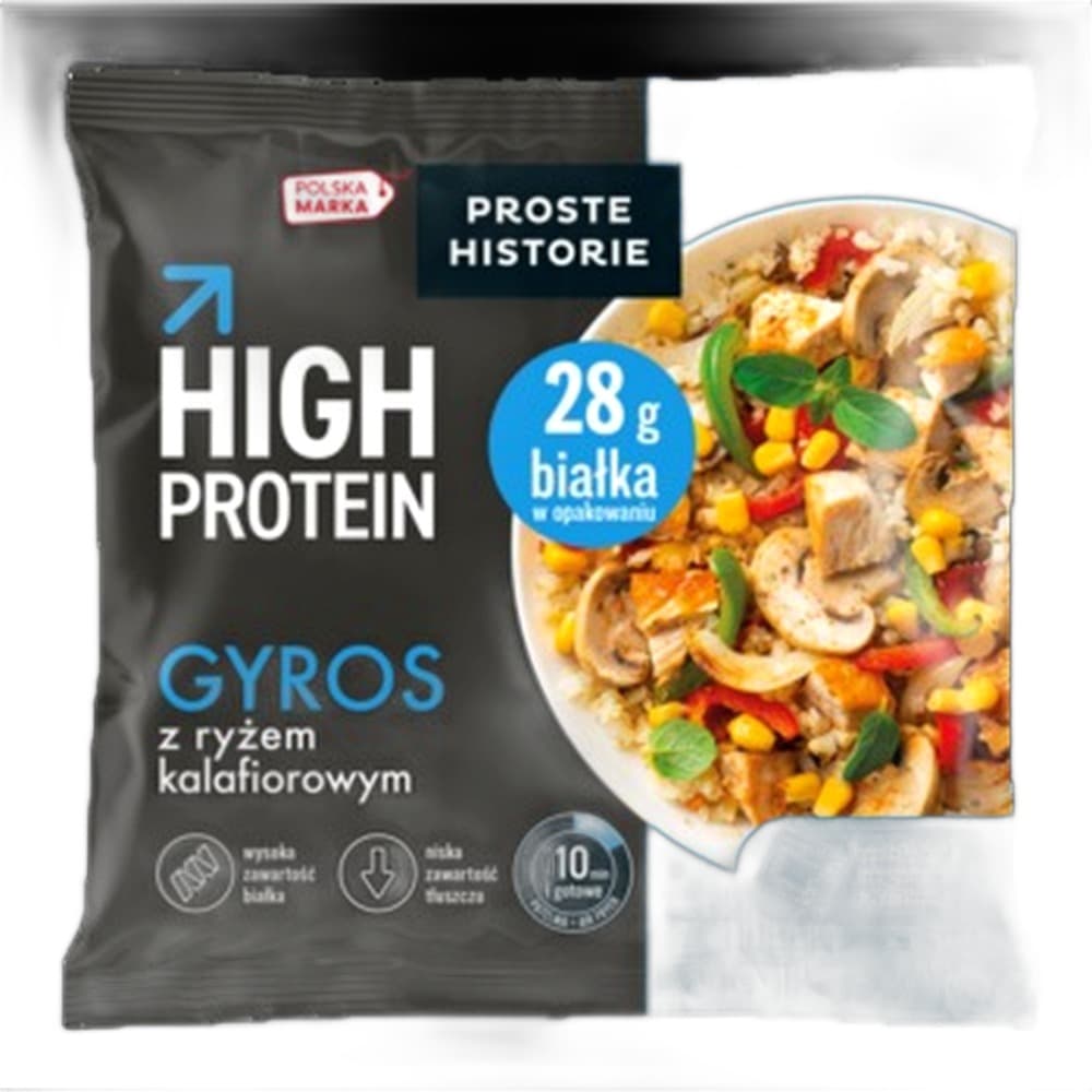 Proste Historie HIGH PROTEIN Gyros z ryżem kalafiorowym 400g