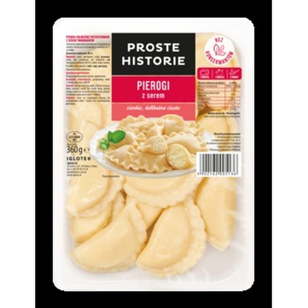Proste Historie Pierogi z serem 360g