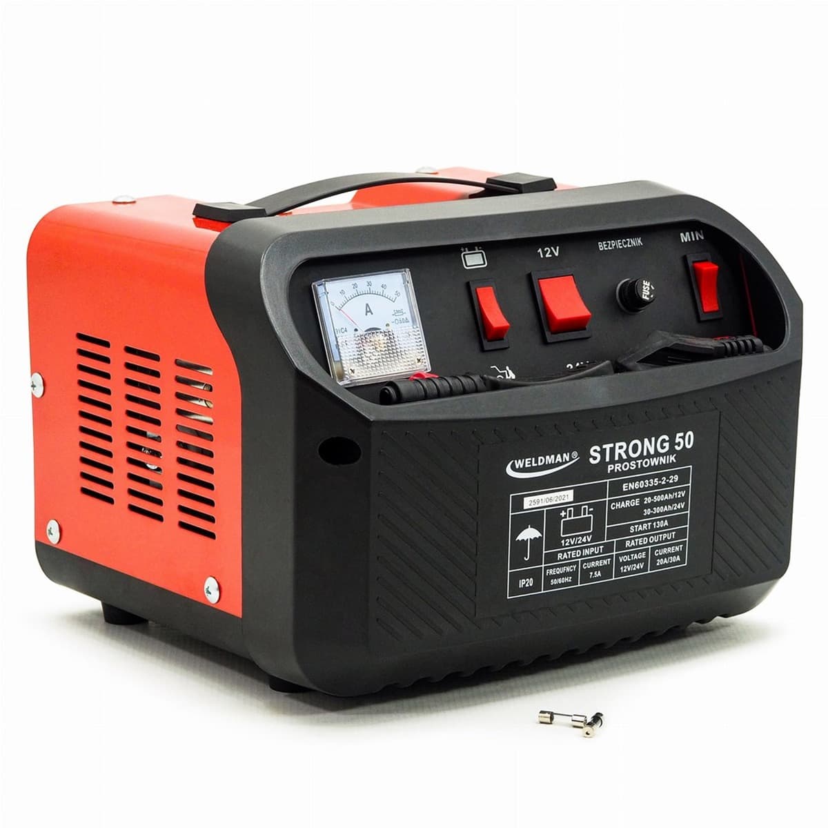 PROSTOWNIK WELDMAN STRONG 50 Z ROZRUCHEM 12V/24V
