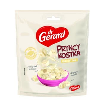 Pryncykostka z kremem waniliowym w białej czekoladzie 110 g
