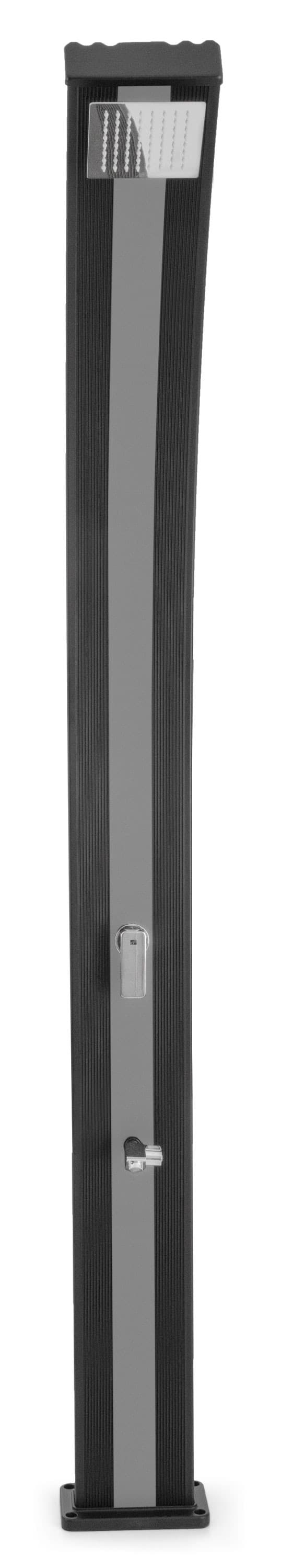 Prysznic solarny G21 Della 30 l, czarny, aluminiowy