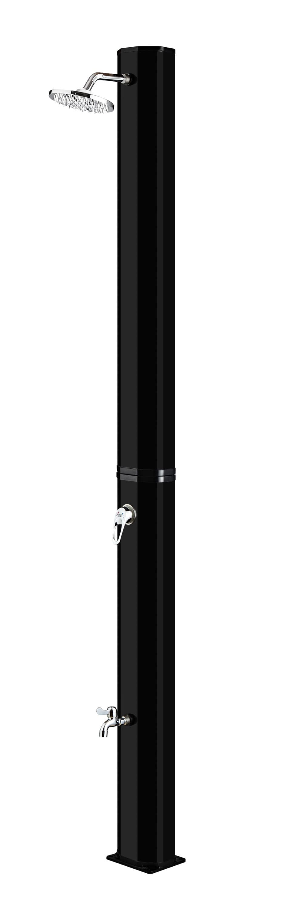 Prysznic solarny G21 Spade 60 l, czarny