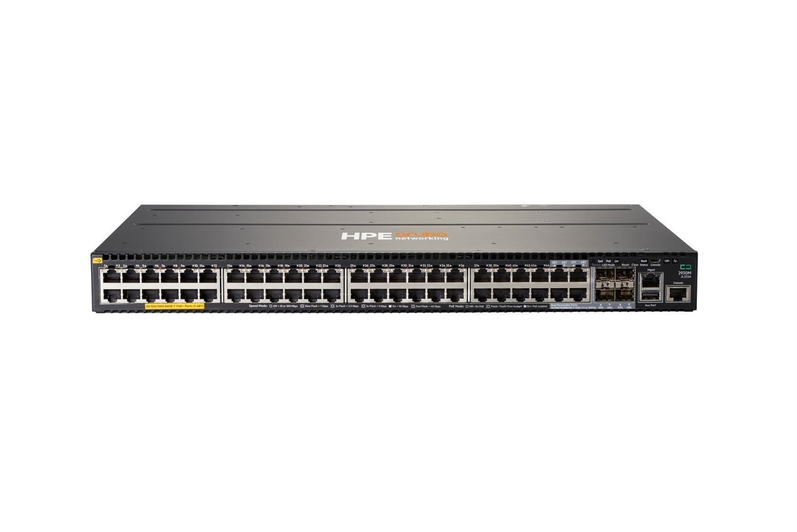Przełącznik sieciowy HPE Aruba Networking Aruba 2930M 48G PoE+ L3 Gigabit Ethernet