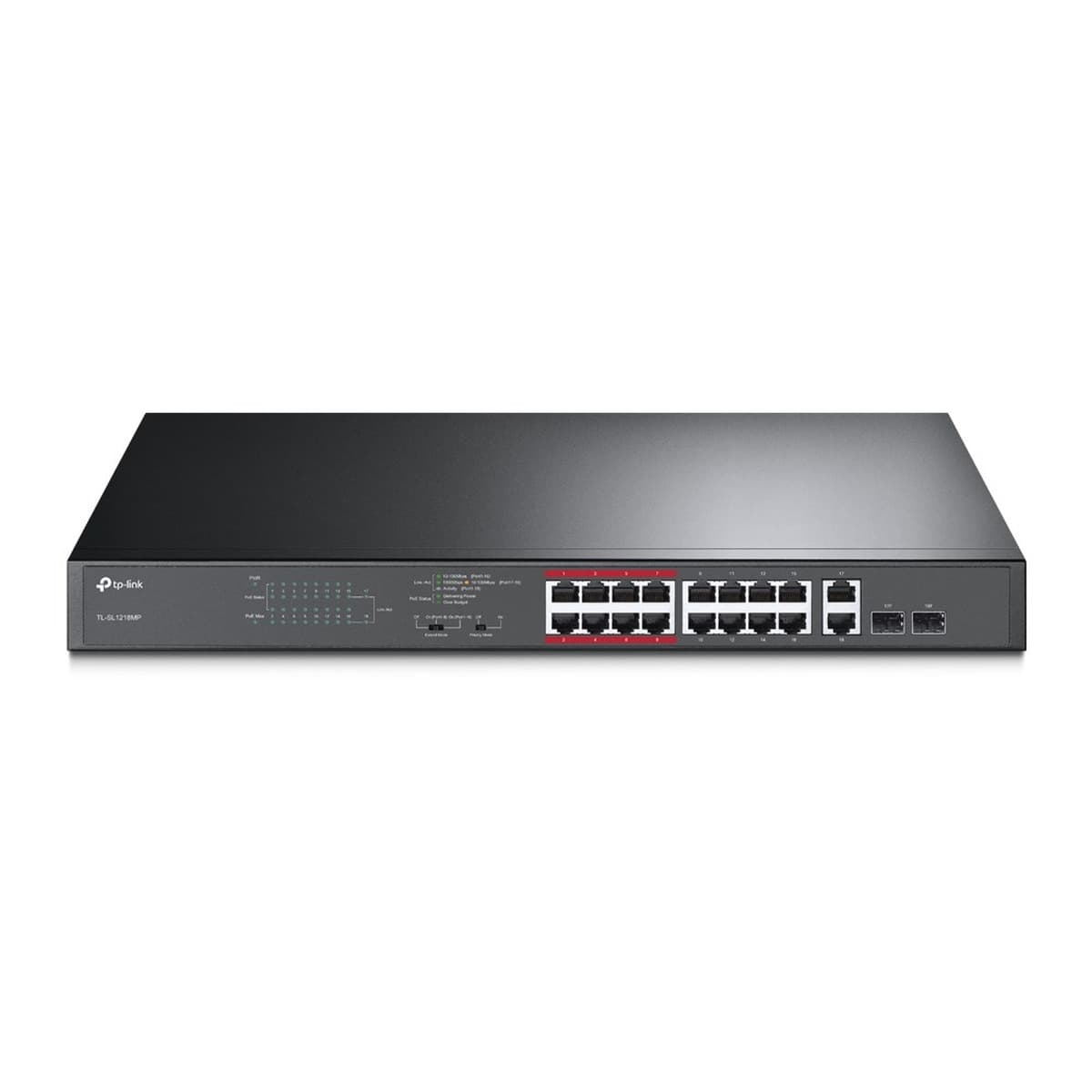 Przełącznik sieciowy TP-Link TL-SL1218MP 18 portów