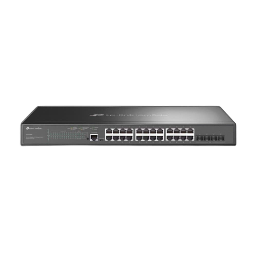 Przełącznik zarządzalny TP-LINK 24 porty Gigabit Ethernet 4 sloty SFP