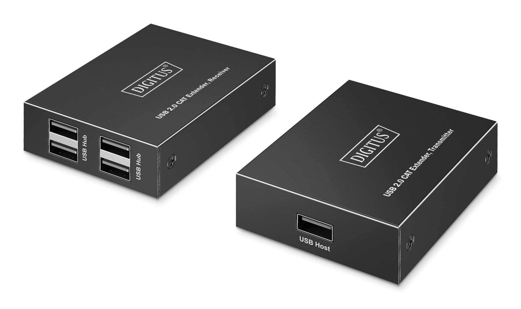 Przedłużacz sieciowy USB 2.0 po skrętce kat. 6 do 150 m