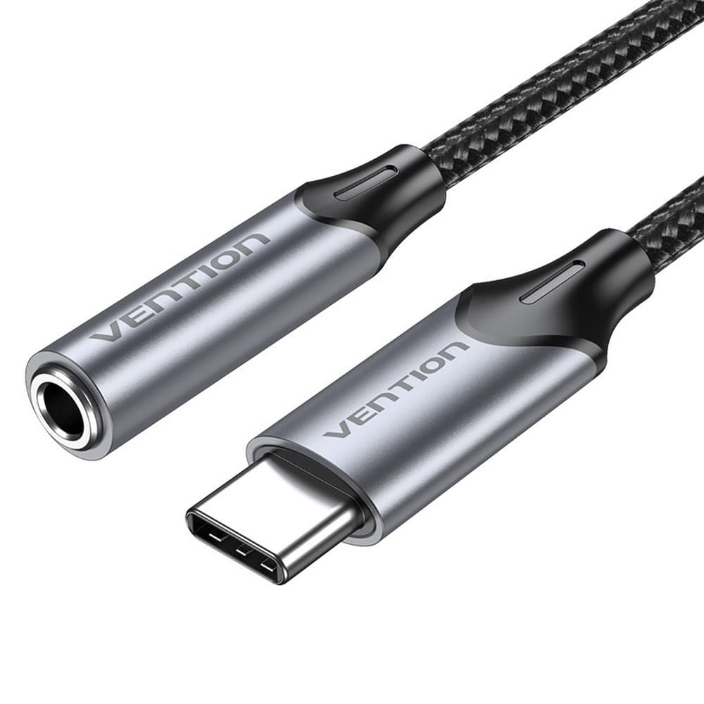 Przejściówka audio Vention USB-C na gniazdo słuchawkowe 3,5 mm z DAC