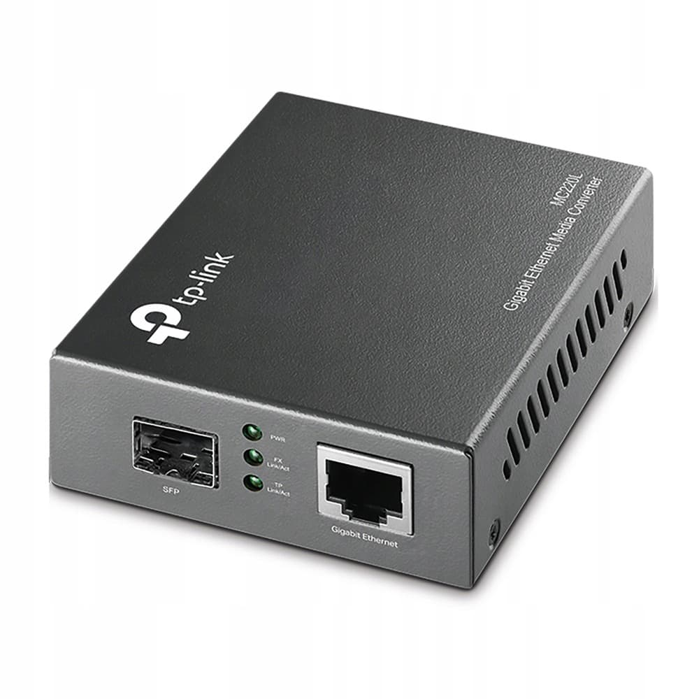 Planet Konwerter Mediów Gigabit Ethernet Przemysłowy