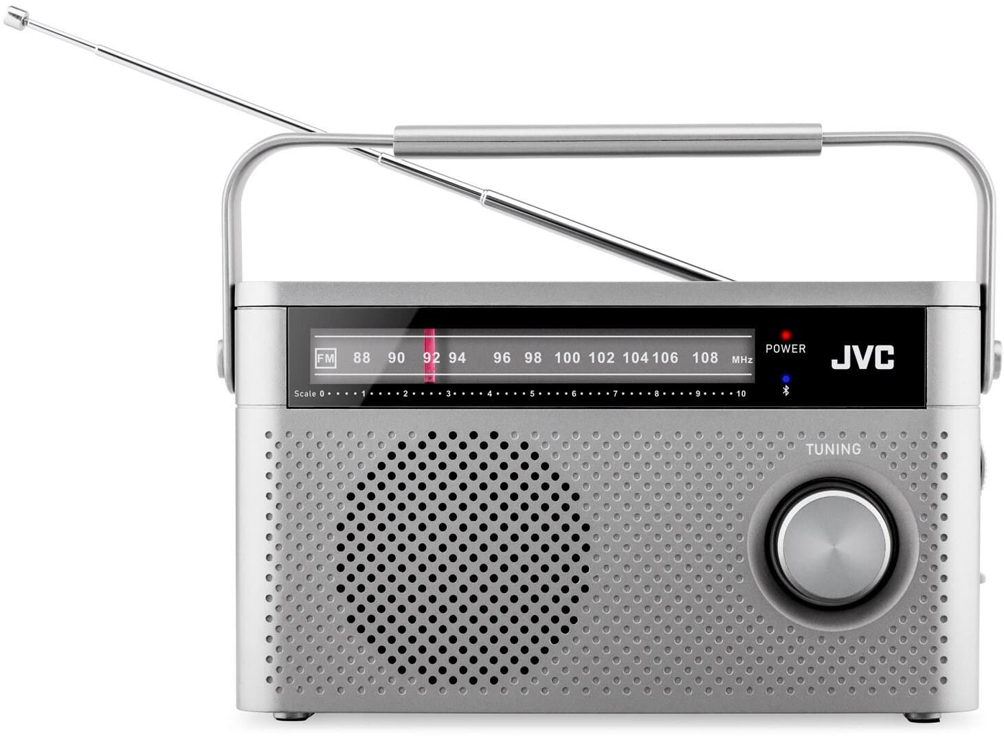 Przenośne radio JVC RA-E315G szare