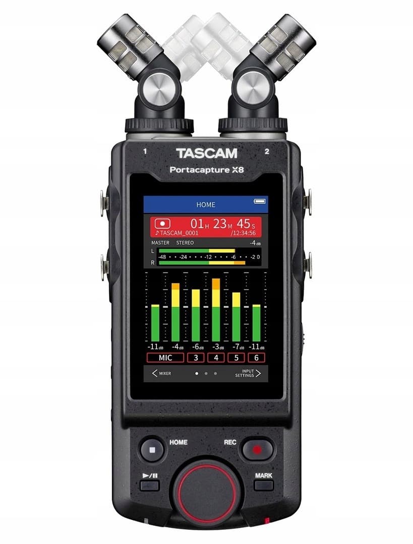 Tascam Rejestrator Dźwięku - Przenośny 4-kanałowy