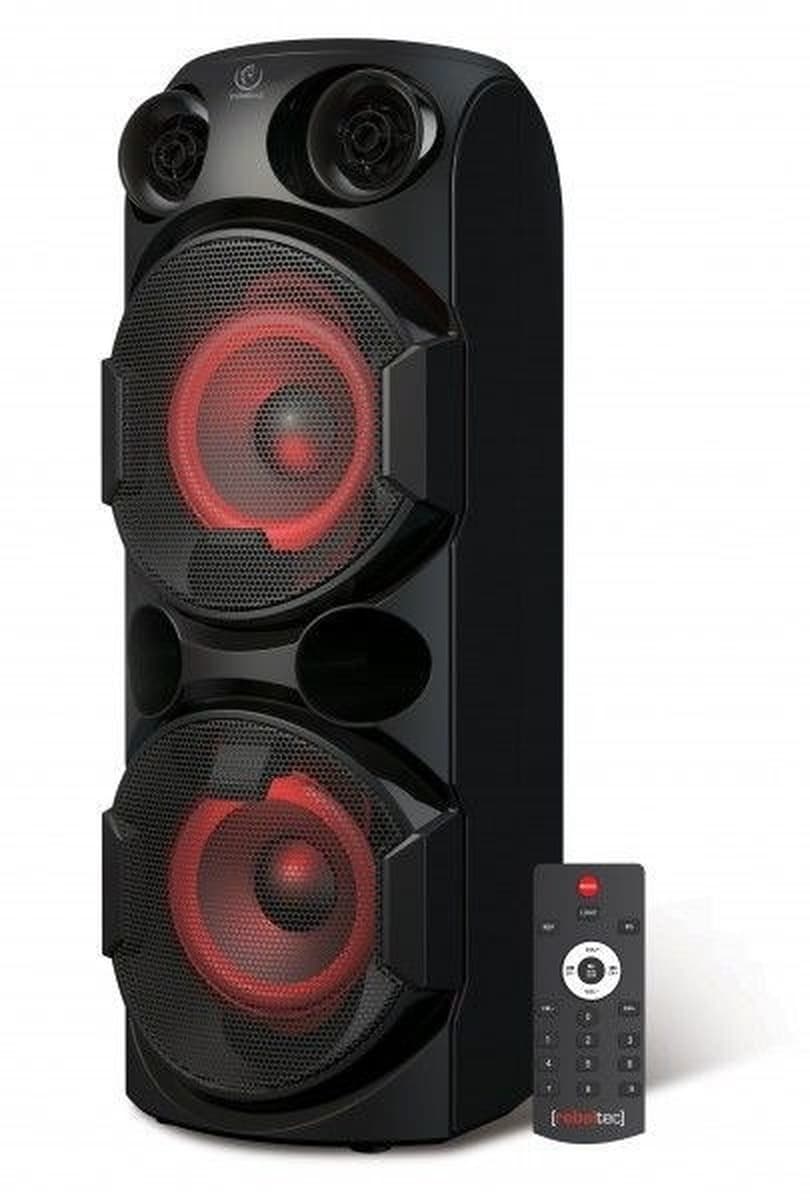Przenośny głośnik Bluetooth stereo czarny 70W RMS
